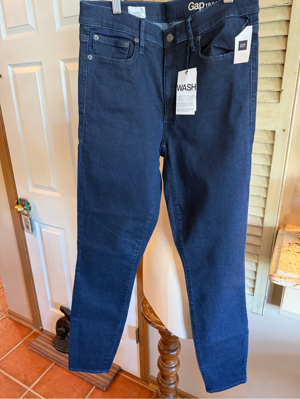GAP Navy Skinny Stretch Jeans